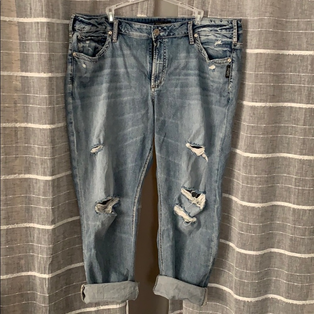 Silver Brand Boyfriend Jeans
